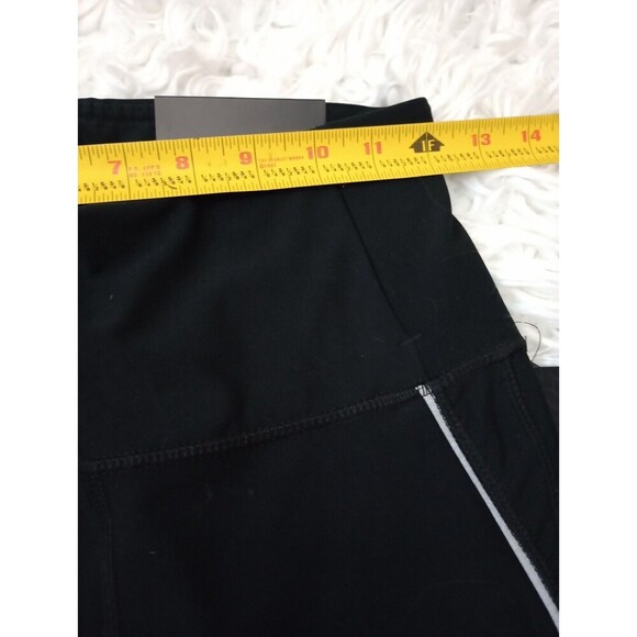 RBX Womens Black Leggings Capri Leg Sz Small Coin Pocket - Picture 5 of 10